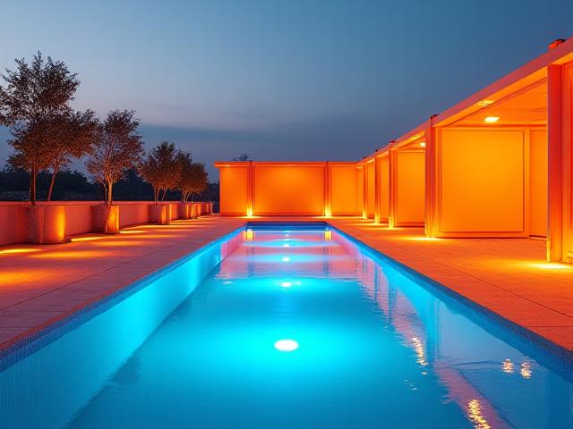 イベント会場向け仮設プール