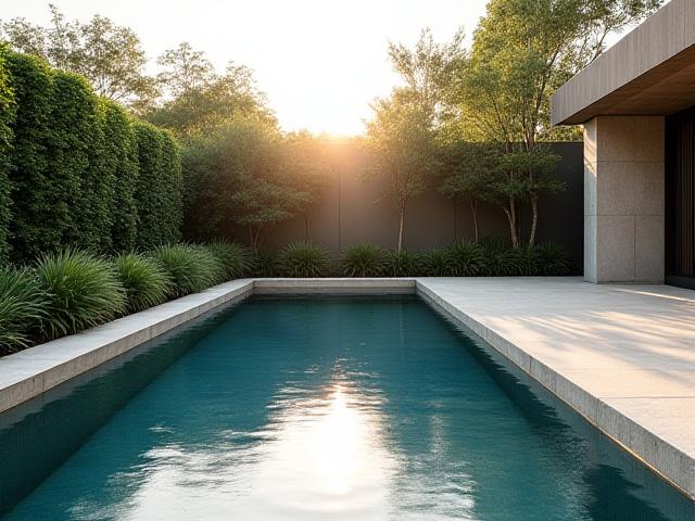 中古住宅のプライベートプール再生