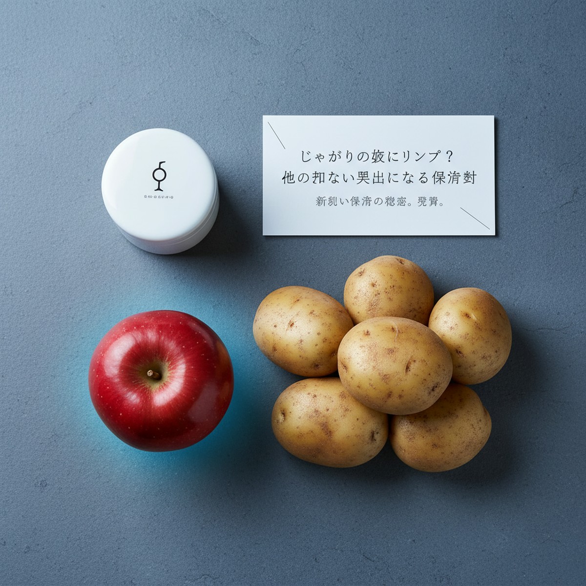 じゃがいもの芽止め術：りんごを活用した家庭での保存法
