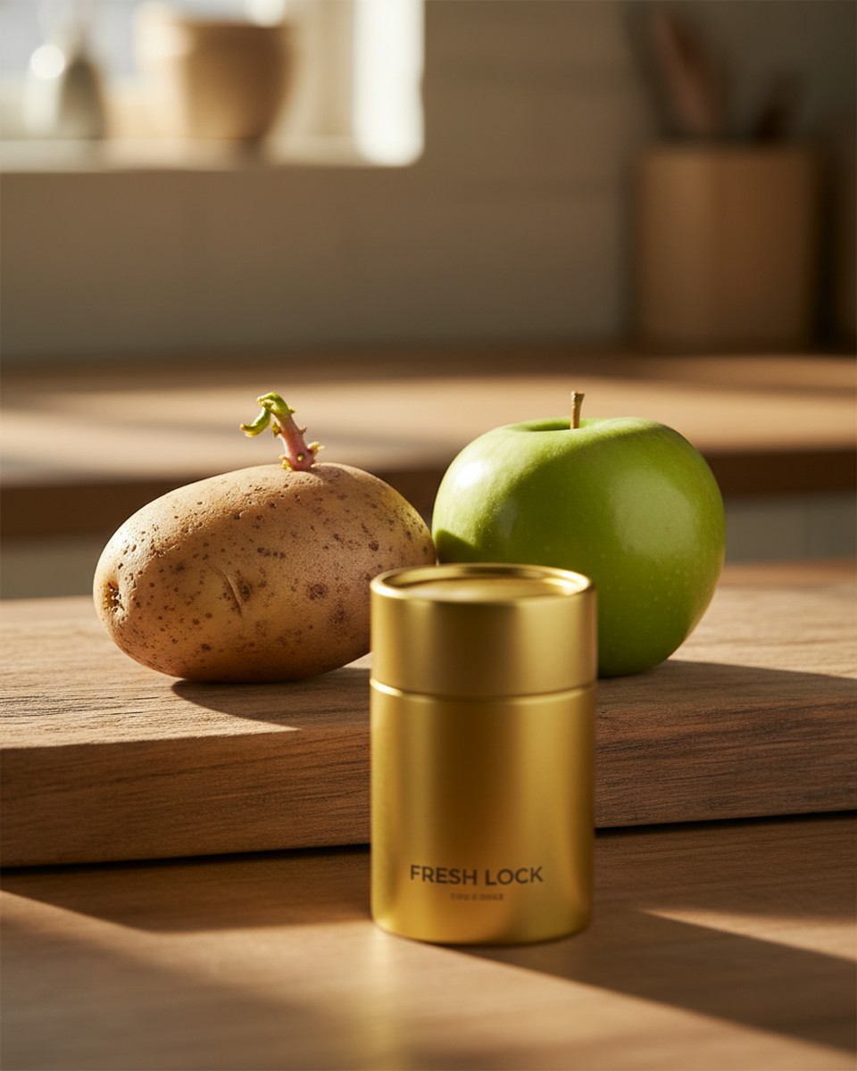 リンゴでじゃがいもの芽止め効果を検証：家庭で試せる賢い保存術