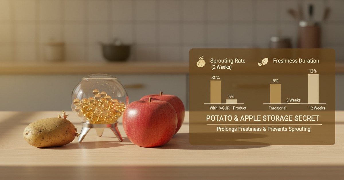 じゃがいもの芽止めにリンゴは本当に有効？科学的根拠と実践方法を徹底解説